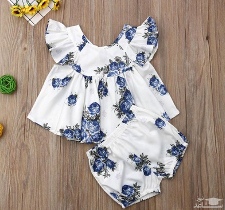 لباس تابستانی نوزاد دختر