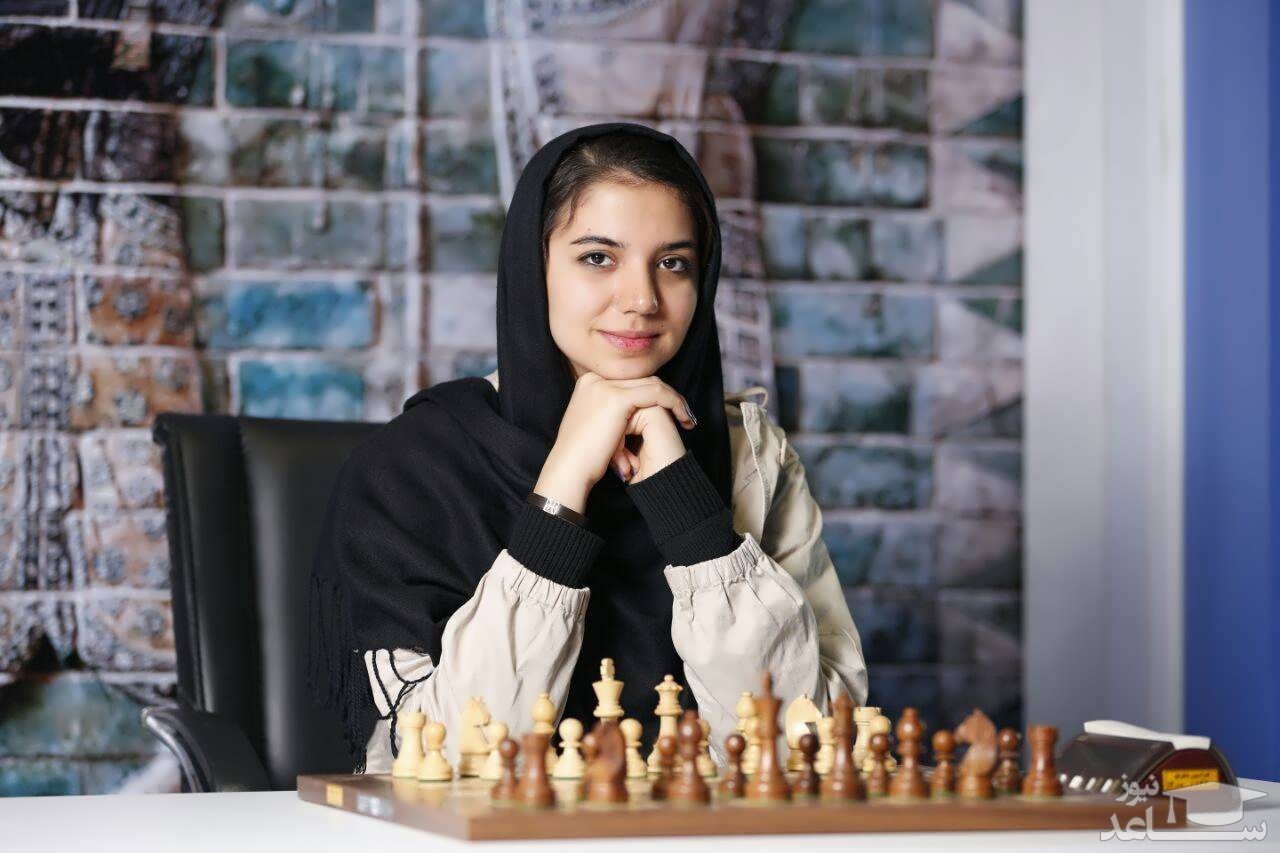سارا خادم الشریعه؛ استاد بزرگ شطرنج ایران به همراه همسرش