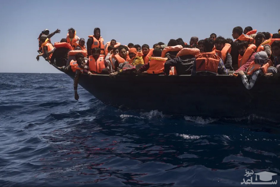 قایق حامل 110 پناهجو در سواحل مالت در دریای مدیترانه/ خبرگزاری آناتولی
