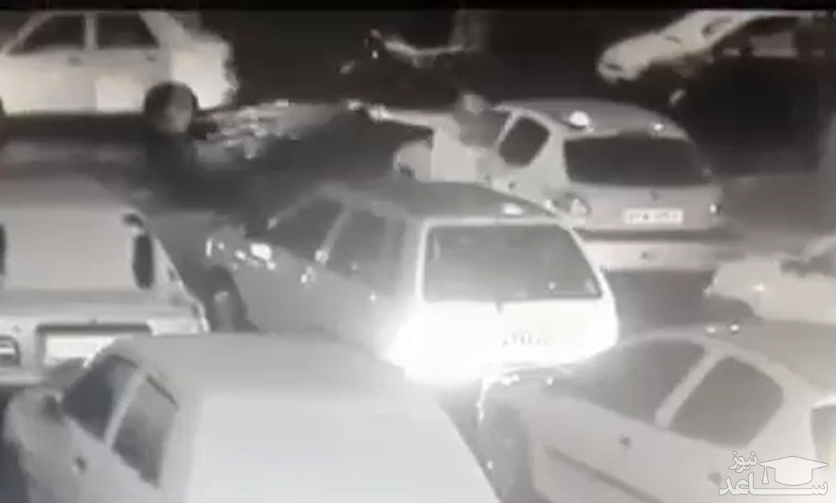 تیراندازی و درگیری وحشتناک سارقین و پلیس در منطقه ۱ تهران +فیلم