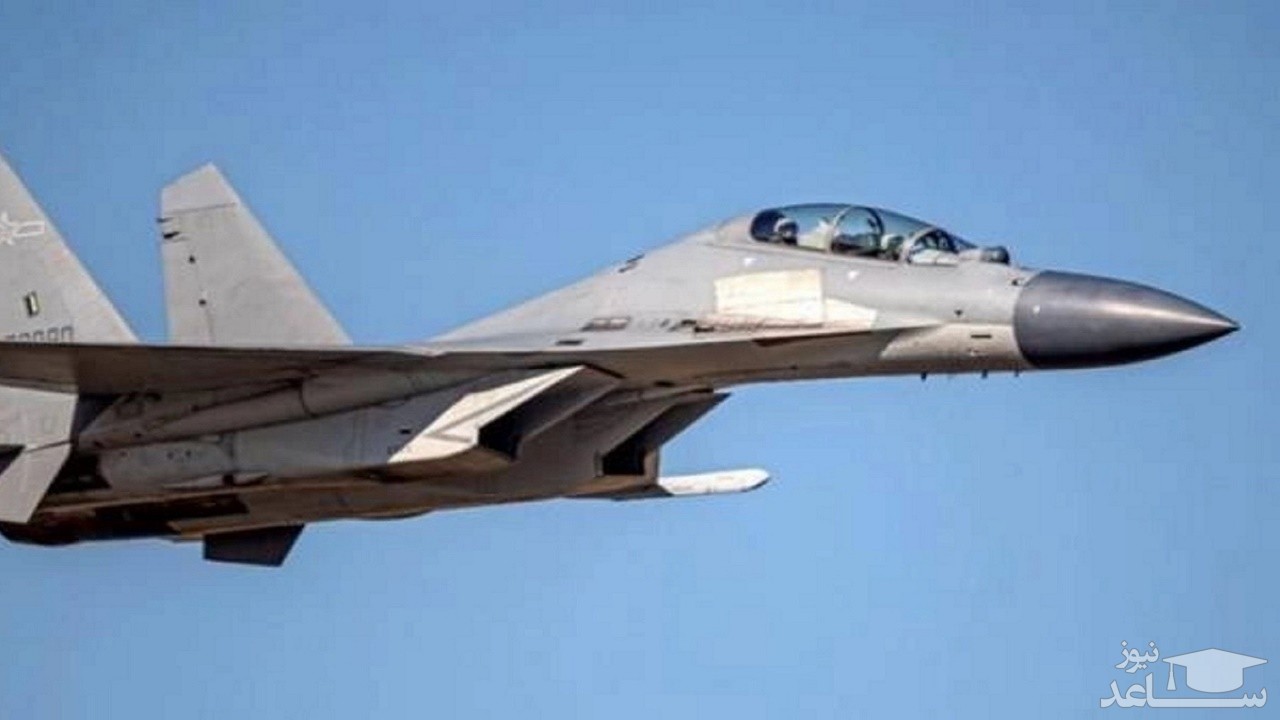 قدرت نمایی جنگنده های چینی در آسمان تایوان