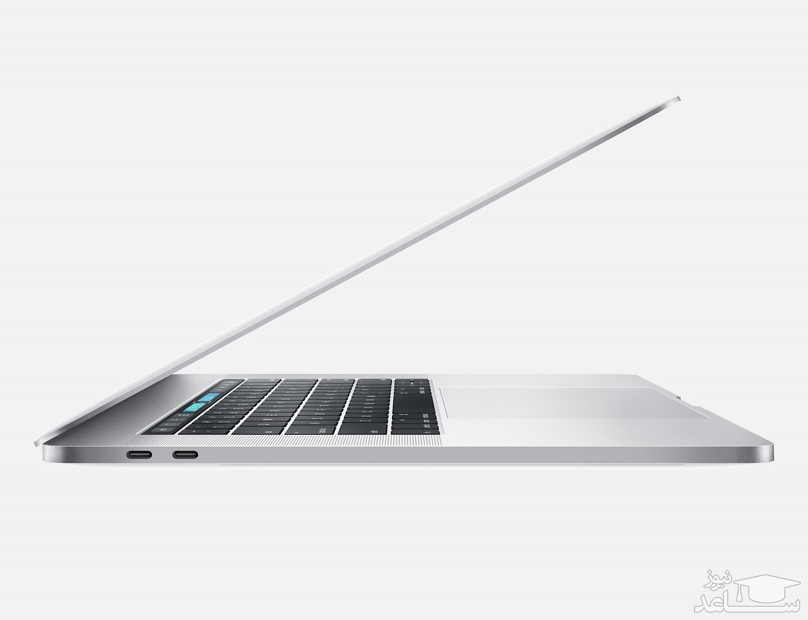 لپ تاپ 15 اینچی اپل مدل 2017 MacBook Pro MPTR2 همراه با تاچ بار