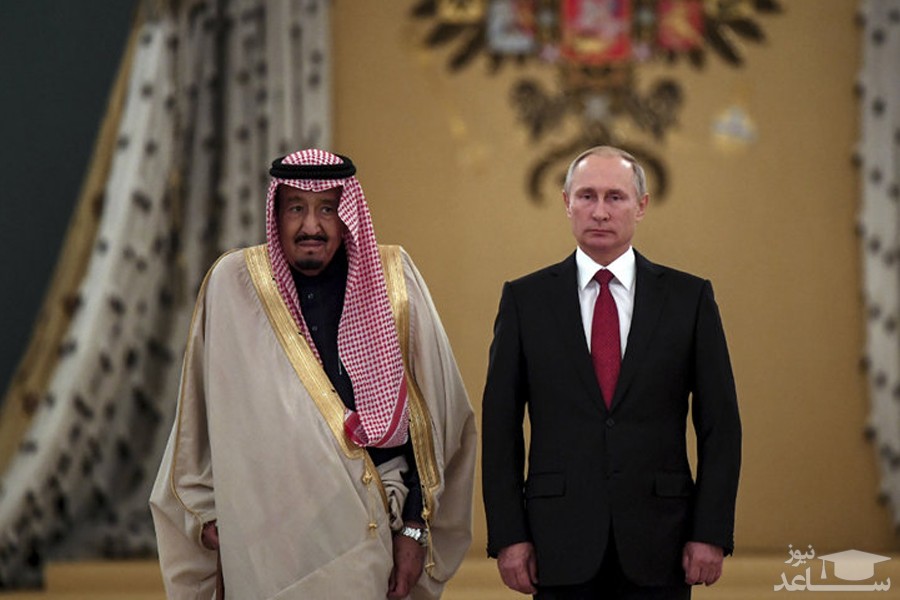 (عکس) هدیه پوتین به پادشاه عربستان