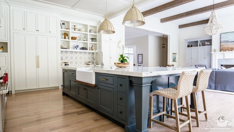 زیباترین اتاق های پذیرایی و آشپزخانه ها برای ایده گرفتن + تصاویر