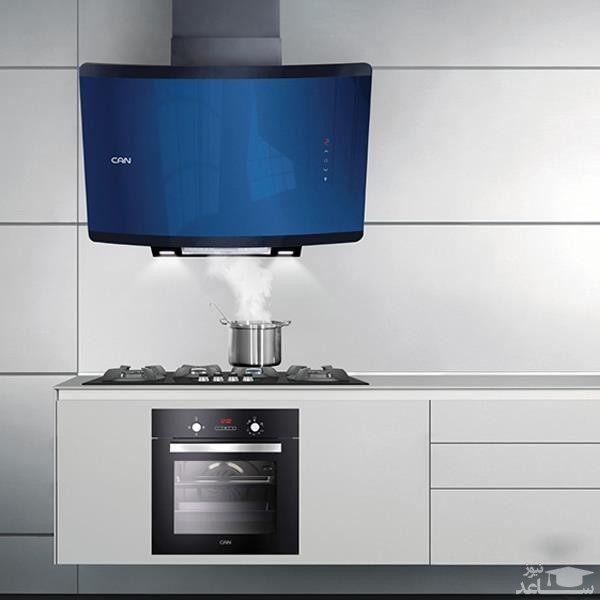 هود آشپزخانه شومینه ای کن مدل تیتان