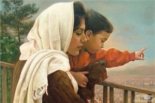 فواید بغل کردن کودک