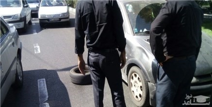 عکس اتفاقی از بار عجیب خودروی پژو