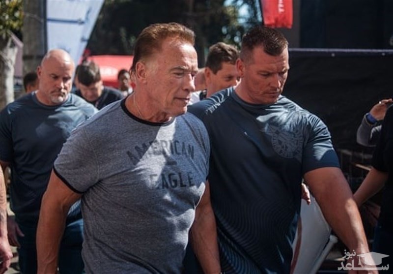 وقتی ابهت آرنولد در کنار قوی‌ترین مرد دنیا زیر سوال می رود! +عکس