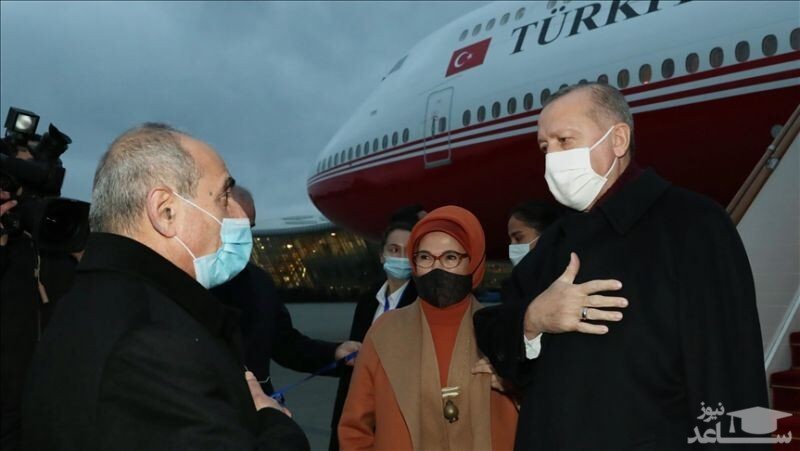 رییس جمهوری ترکیه وارد باکو شد