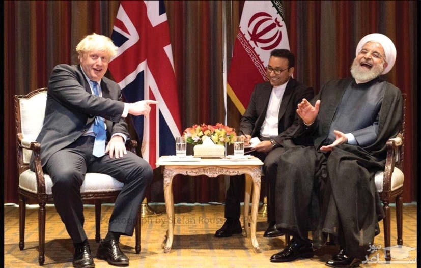 ماجرای خنده روحانی در دیدار با بوریس جانسون چه بود؟