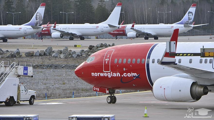 هواپیمای نروژی پس از دوماه و نیم تاخیر ایران را ترک می‌کند