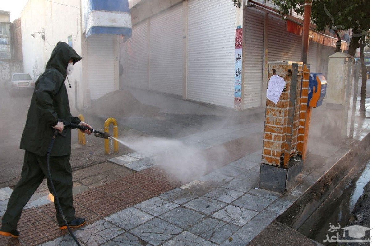 اسپری کردن مواد ضدعفونی‌کننده در فضای شهری مضر است
