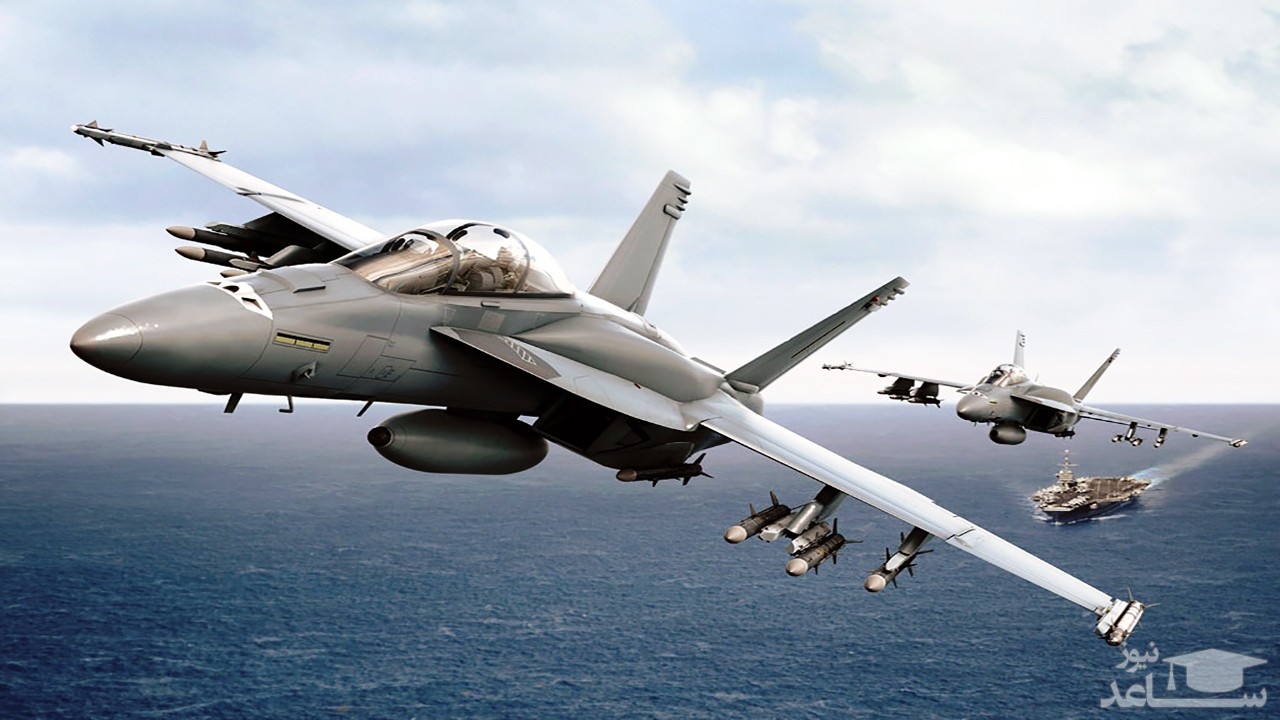 (فیلم) جنگنده‌ای که هنوز بلند نشده سقوط کرد