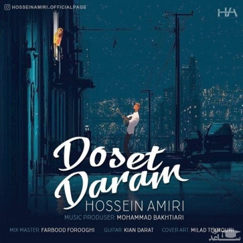 دانلود آهنگ دوست دارم از حسین امیری