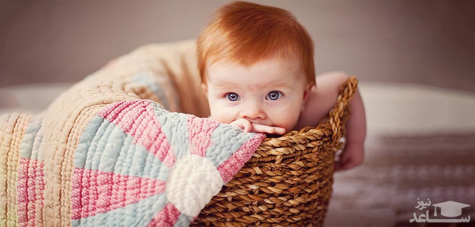 نوزادانی که با موی قرمز به دنیا می آیند