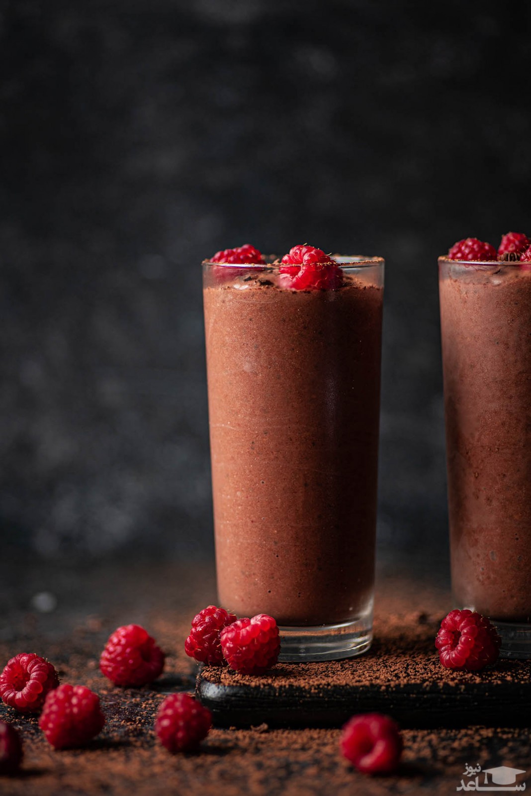 روش تهیه شیک تمشک و شکلات