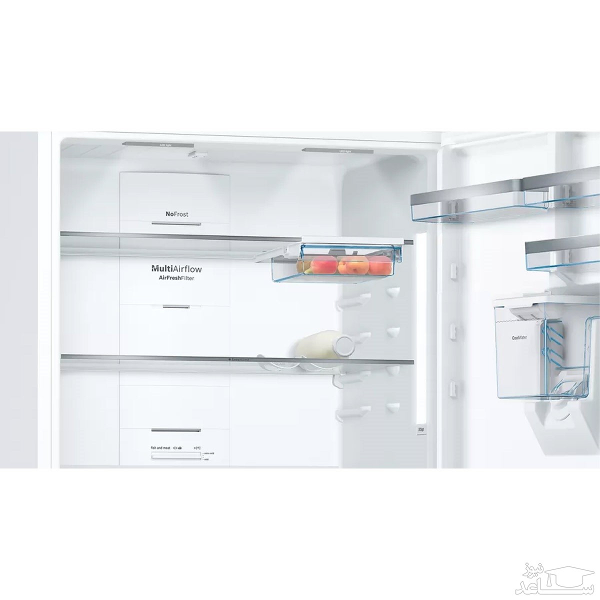 یخچال فریزر بوش مدل KGD86AW304