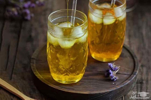  شربت زعفران و بیدمشک