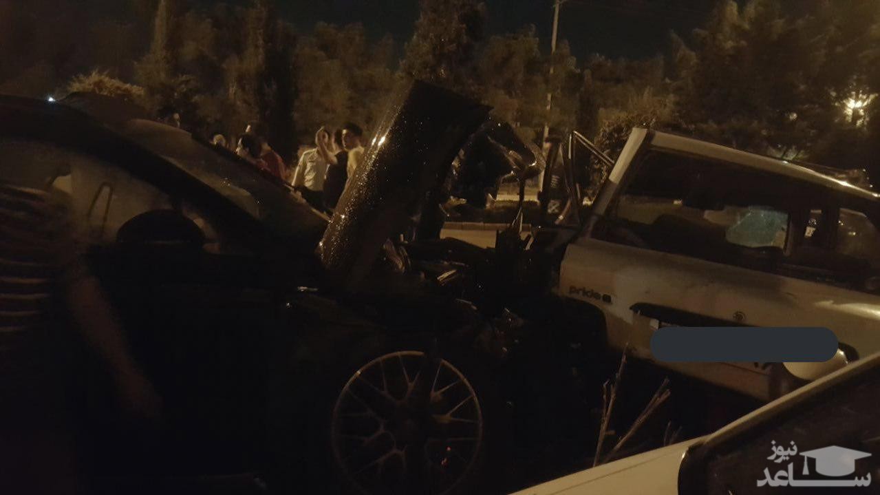 متهم پورشه سوار به اتهام قتل غیر عمد بازداشت است