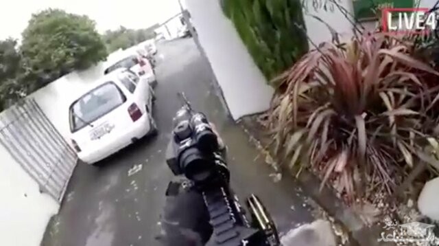 (فیلم+16) حمله مسلحانه به مسجدی در نیوزلند