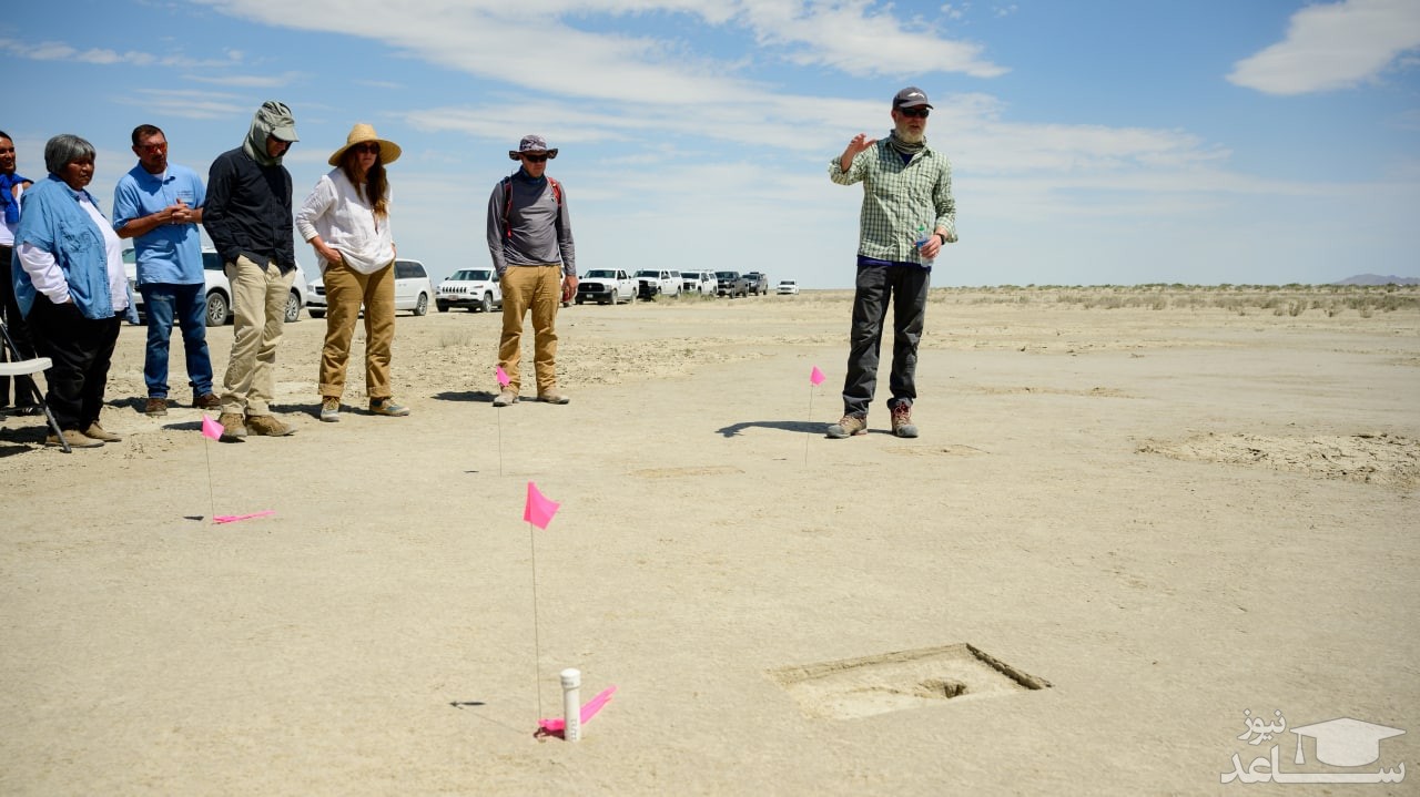 ردپای شبح؛ کشف ردپای ۱۲ هزار ساله که تنها در رطوبت هوا قابل رویت است