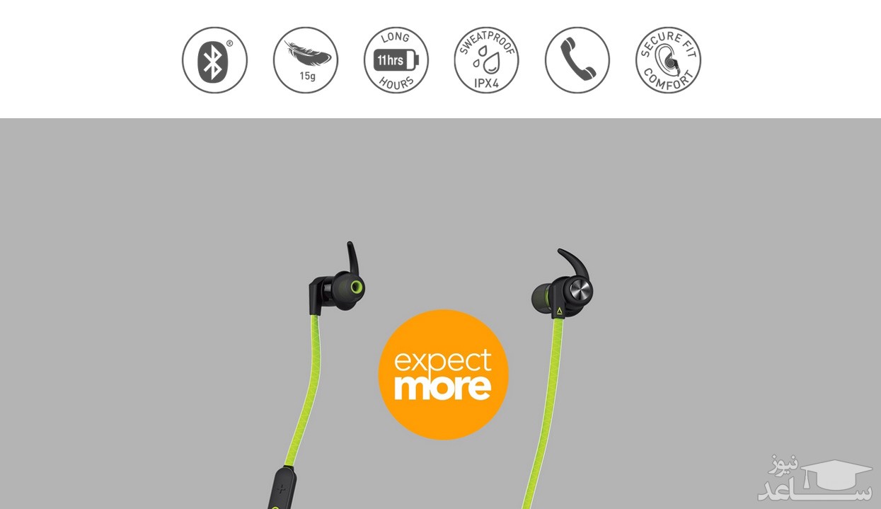 هدفون کریتیو مدل Outlier Sports