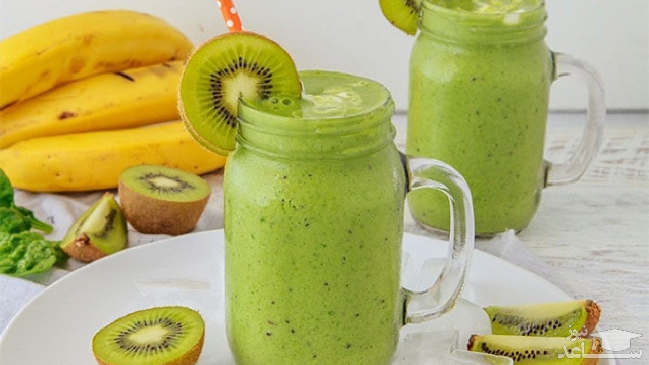 دستور تهیه اسموتی کیوی