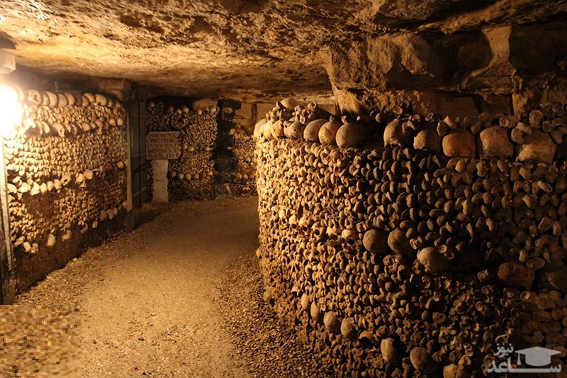 دخمه قبرهای پاریس (The Paris Catacombs)
