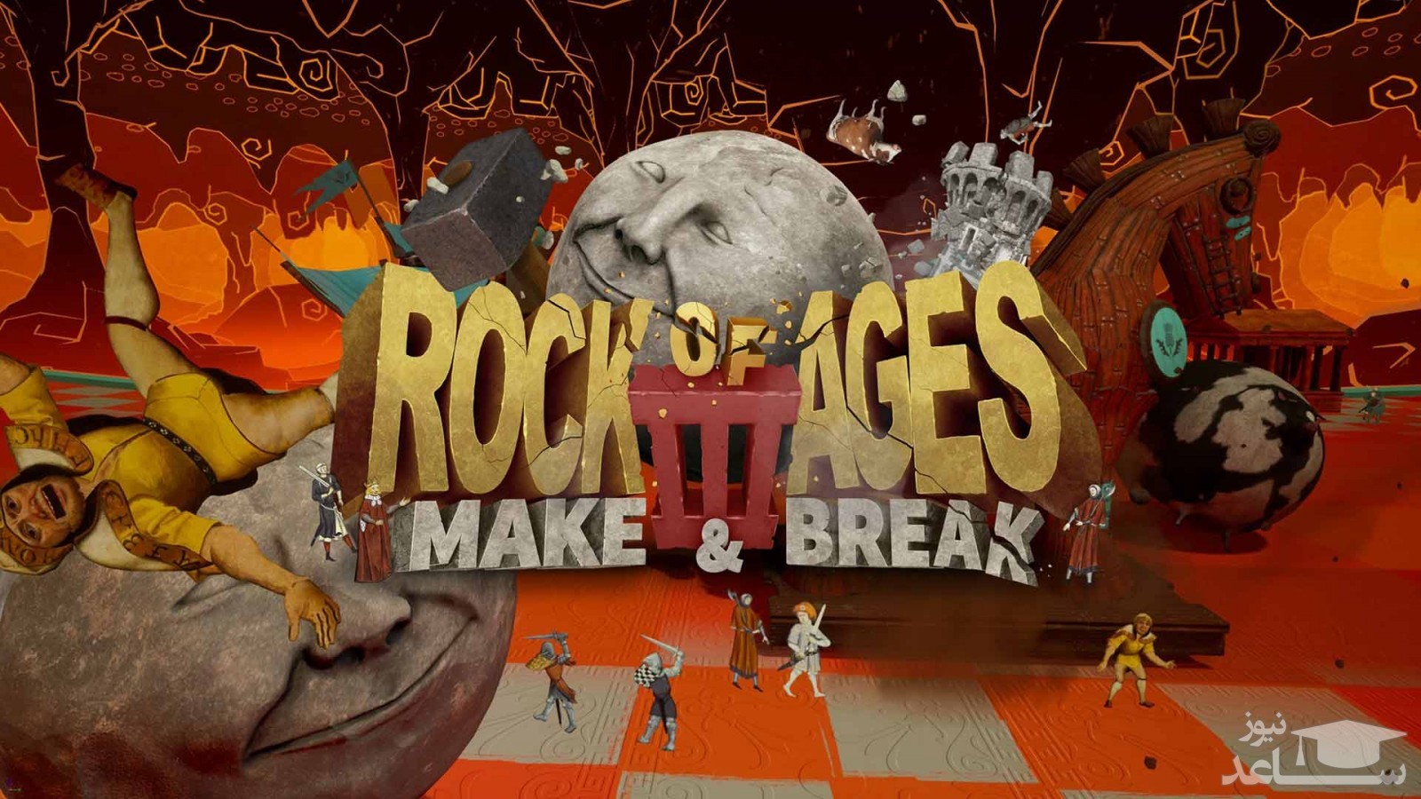 معرفی و بررسی بازی Rock of Ages 3 Make & Break