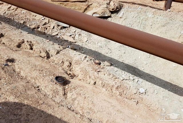 انفجار لوله نفت در آزاد راه قم- تهران