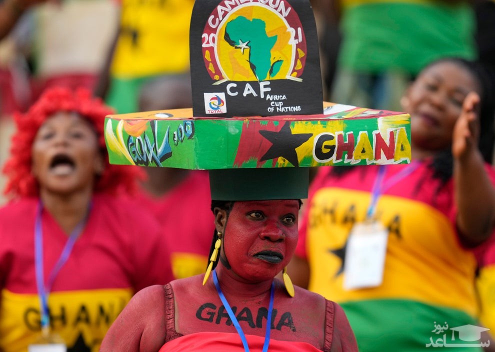 طرفداران تیم ملی فوتبال غنا در بازی این تیم مقابل مراکش در چارچوب جام ملت های آفریقا/ آسوشیتدپرس