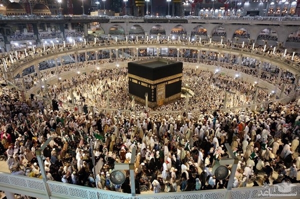 (عکس) مسن‌ترین زائر در مراسم حج امسال
