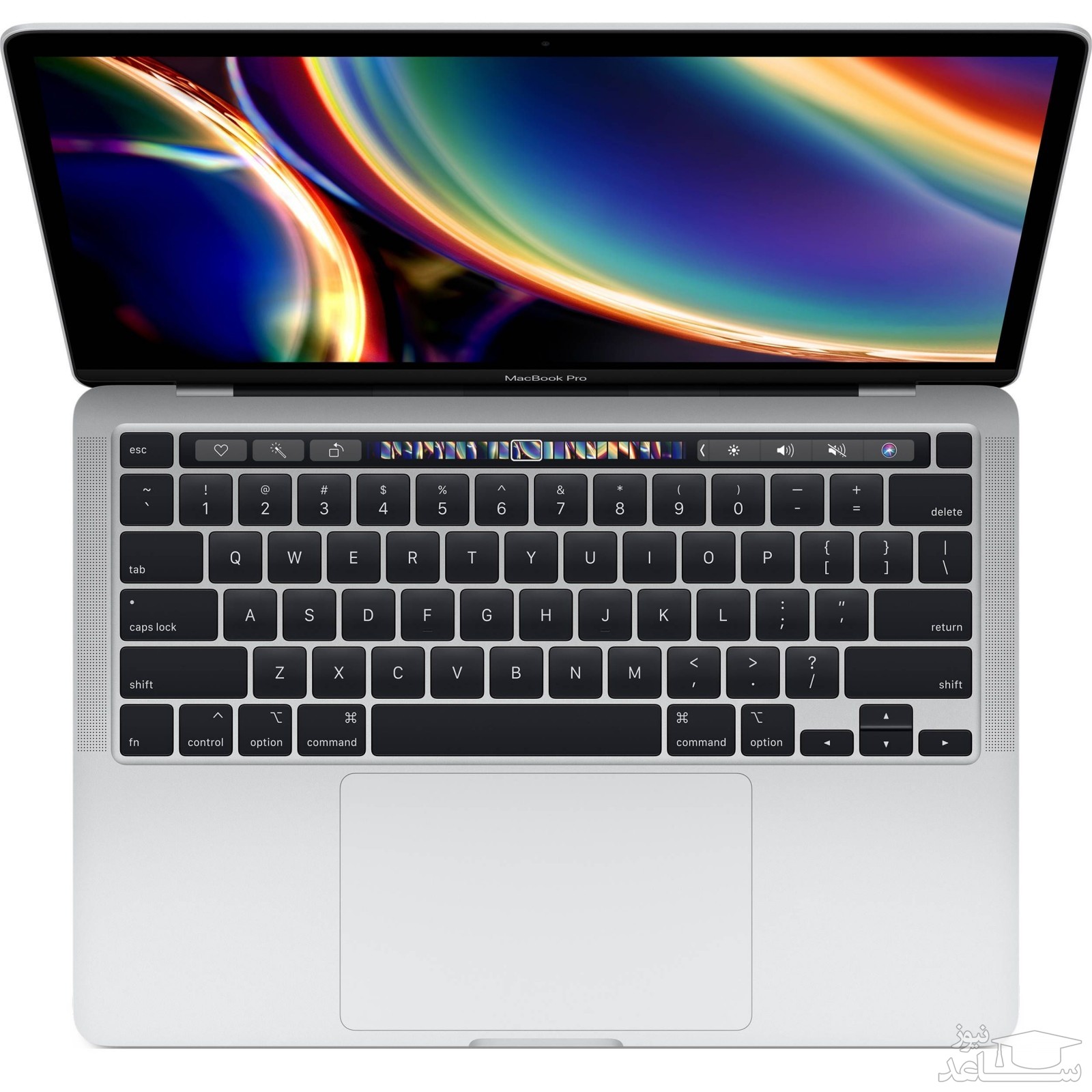 لپ تاپ 13 اینچی اپل مدل MacBook Pro MXK72 2020 همراه با تاچ بار