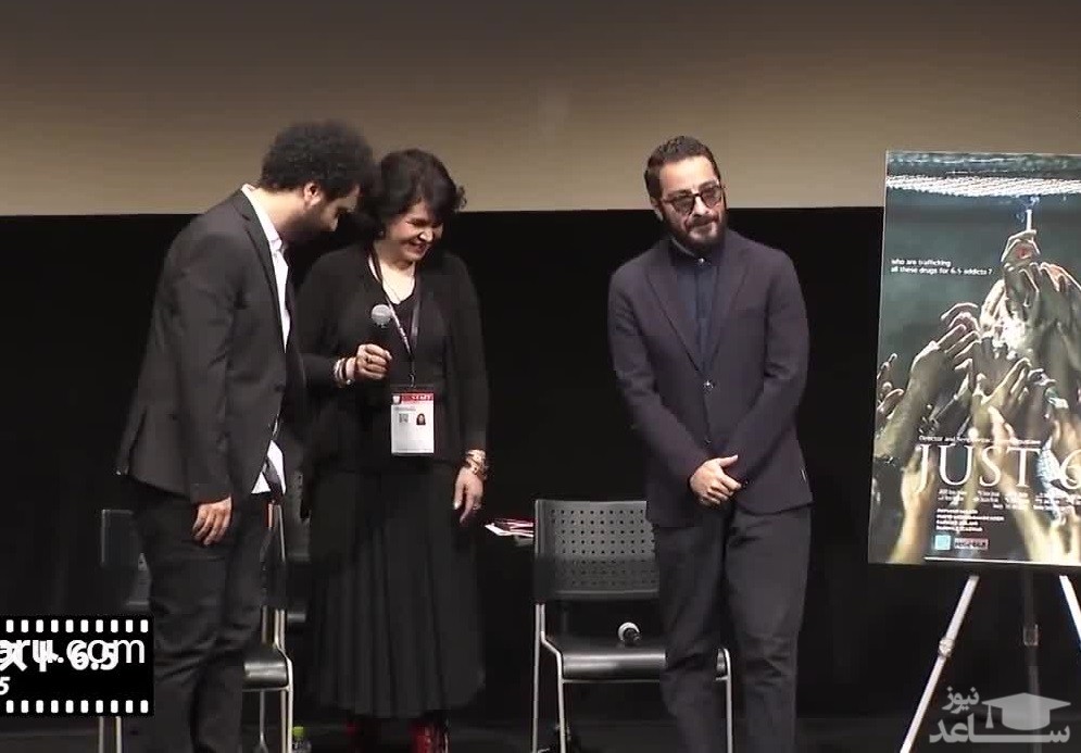 طنازی‌های نوید محمدزاده در جشنواره توکیو + فیلم