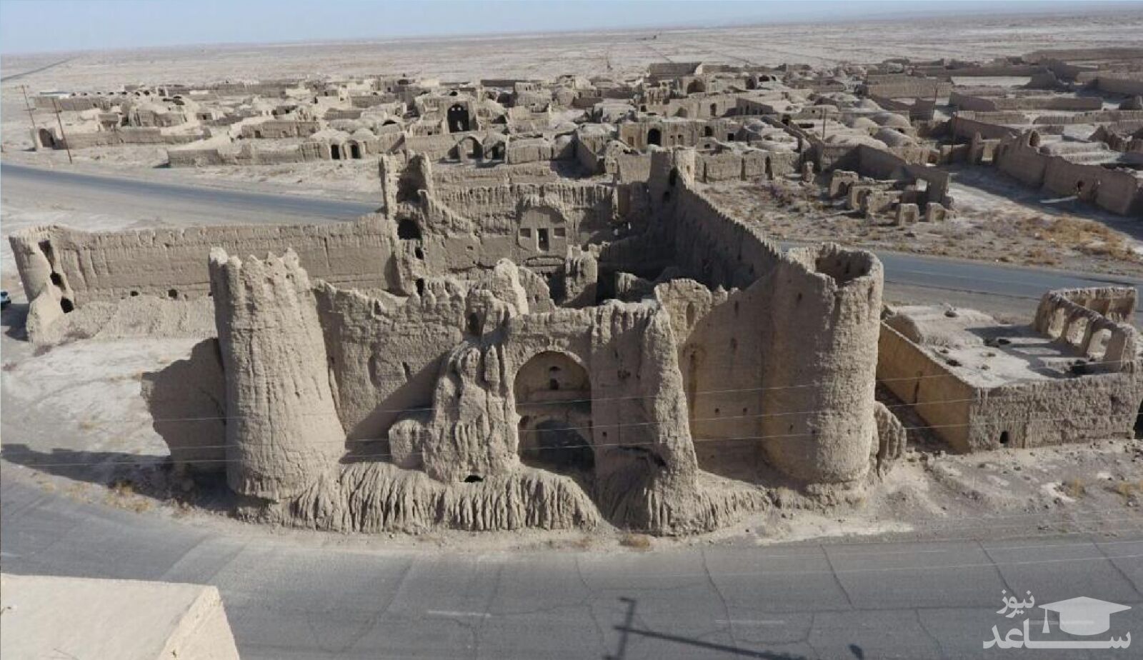 قلعه روستای بیاض کرمان