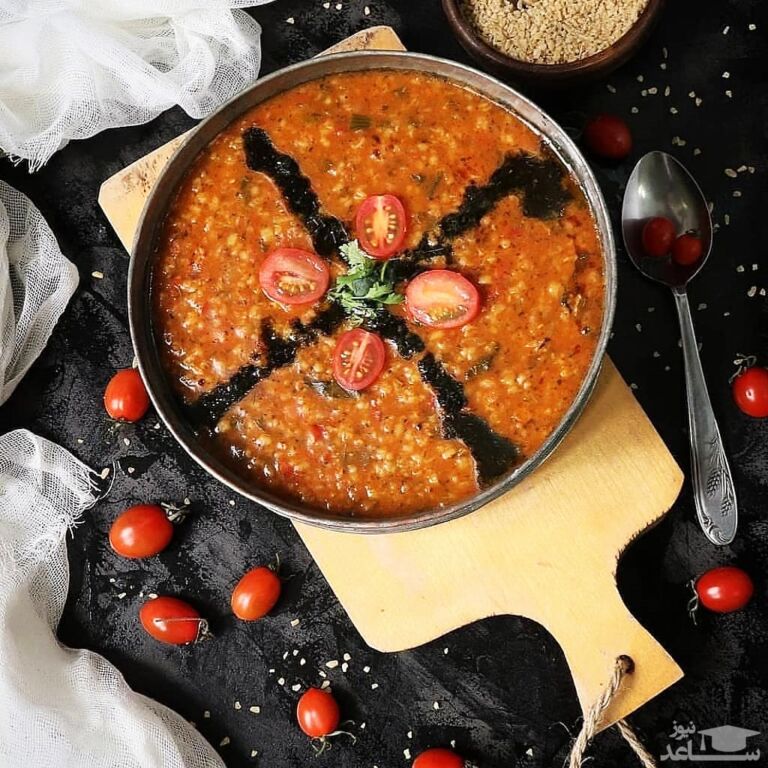 طرز درست کردن آش آبغوره