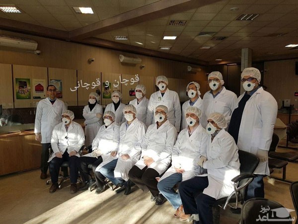 اقدام پرسنل یکی از شعب بانکی علیه کرونا