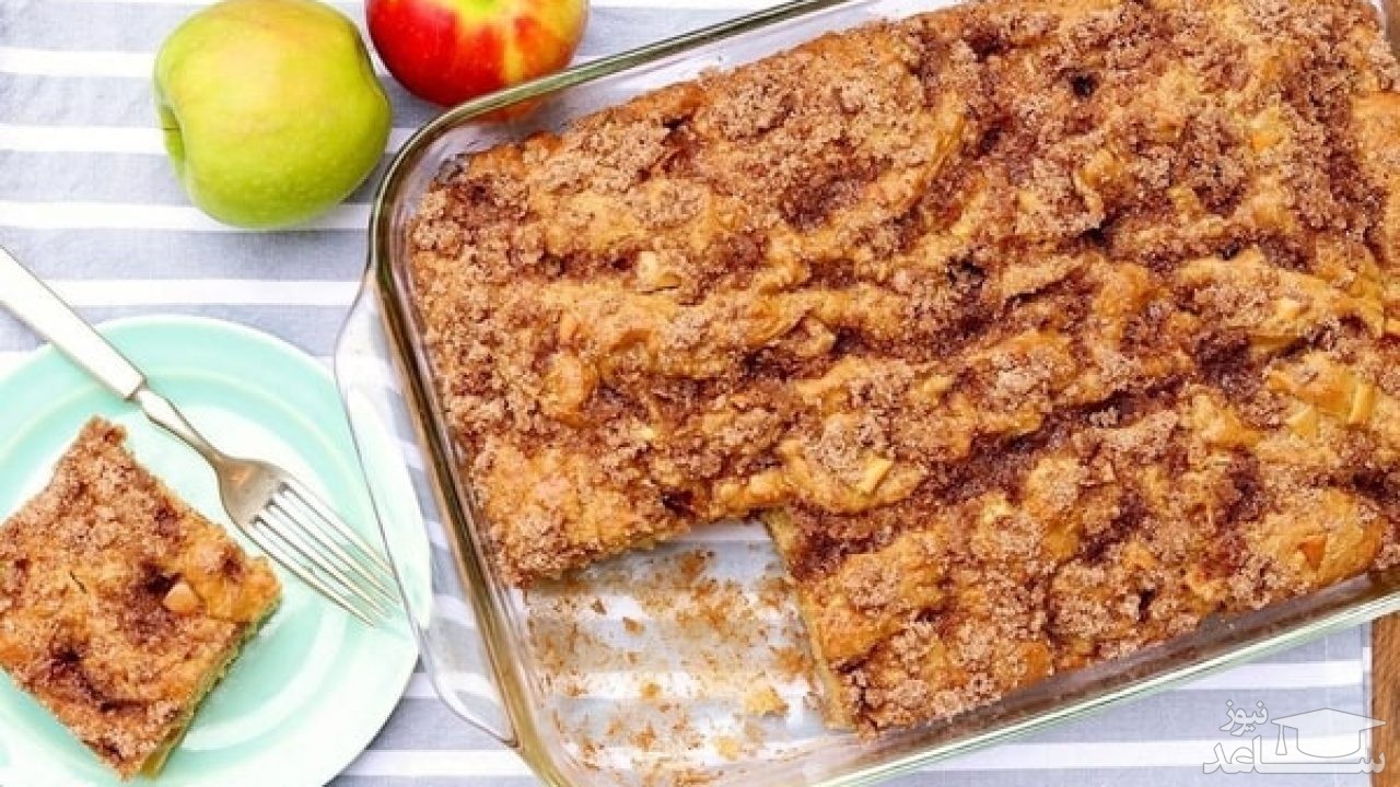 طرز تهیه کرامبل سیب خوشمزه