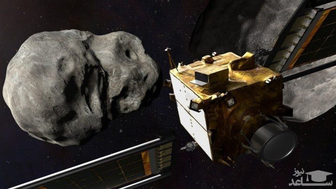 (فیلم) لحظه شگفت‌انگیز و تاریخی برخورد فضاپیمای ناسا به سیارک دیمورفوس