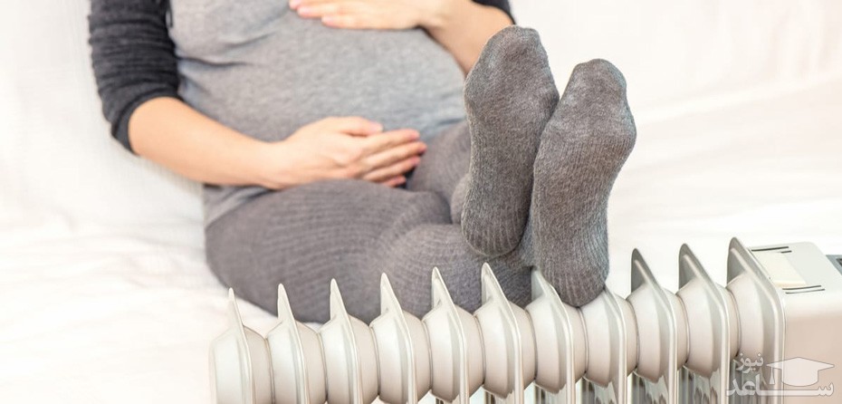علت سردی بدن در دوران بارداری