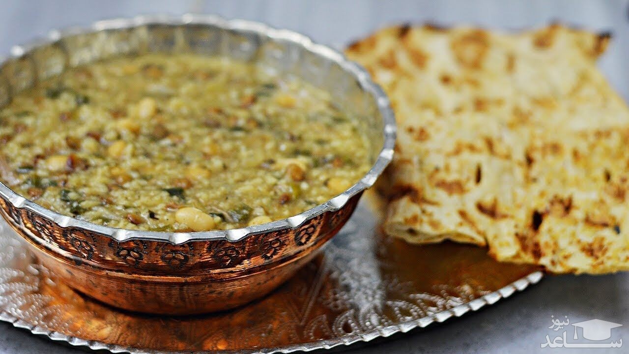 روش تهیه آش قلیه گیلانی با طعم عالی