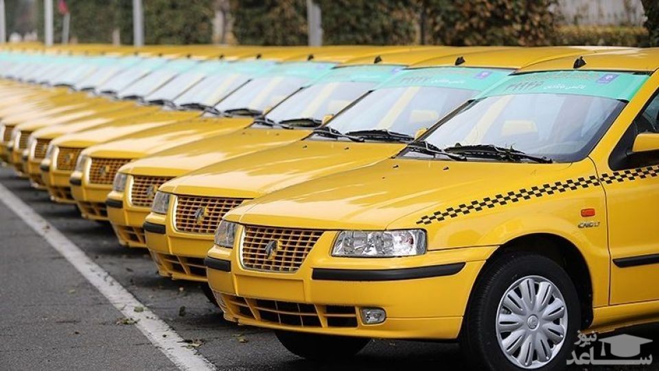 پوستر خودرو های تاکسی