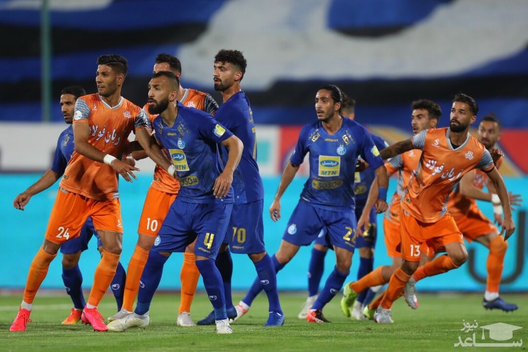 تساوی تیم فوتبال استقلال با سایپا!