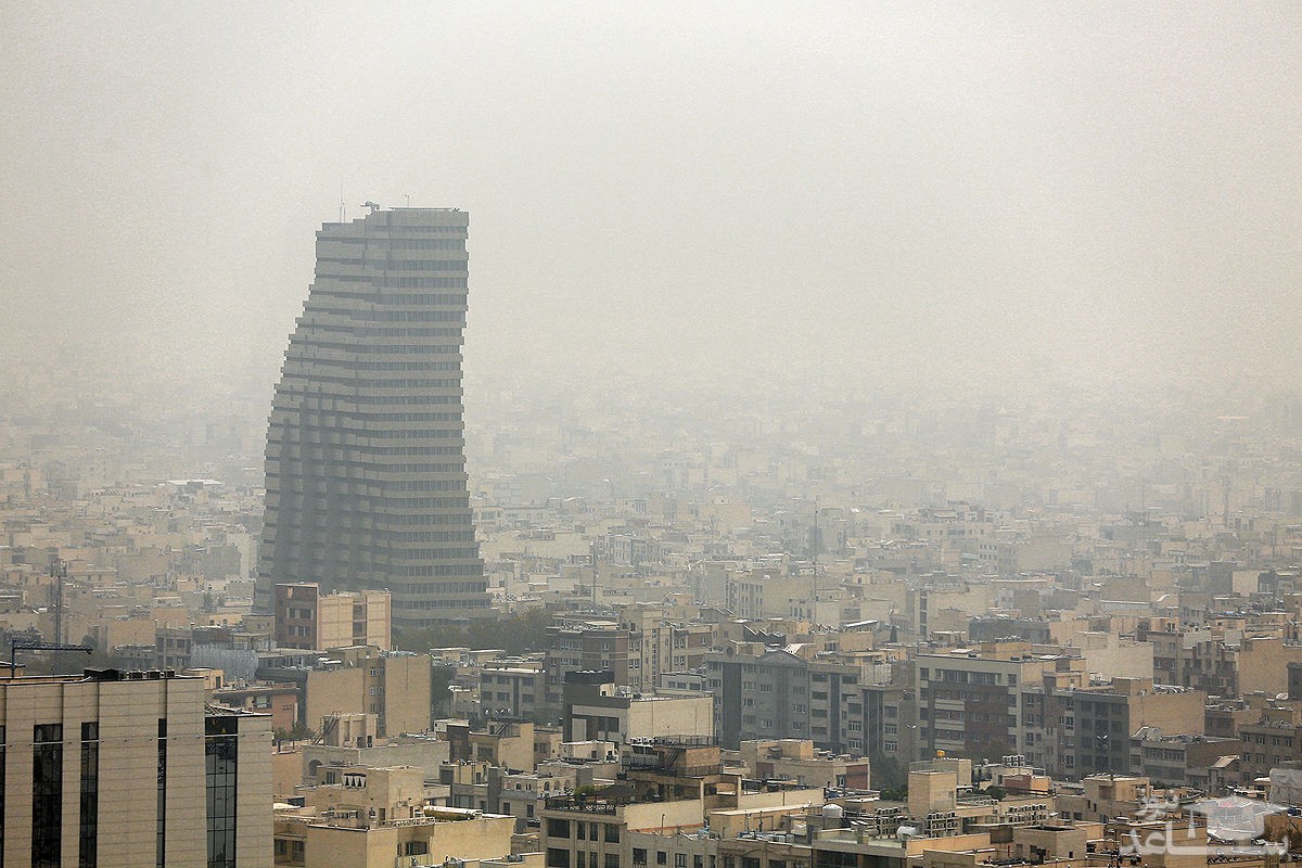 کاهش کیفیت هوا در ۷ استان کشور/ هشدار نارنجی سازمان هواشناسی برای آلودگی تهران و کرج