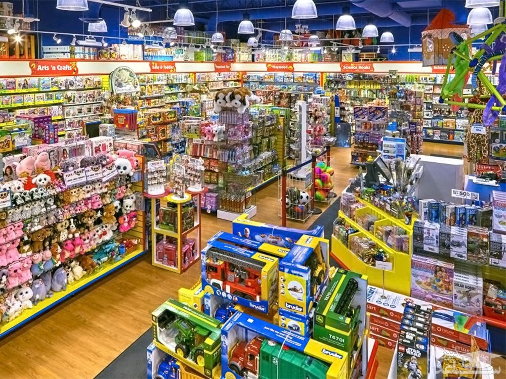 ایده های جذاب برای دکوراسیون مغازه اسباب بازی فروشی