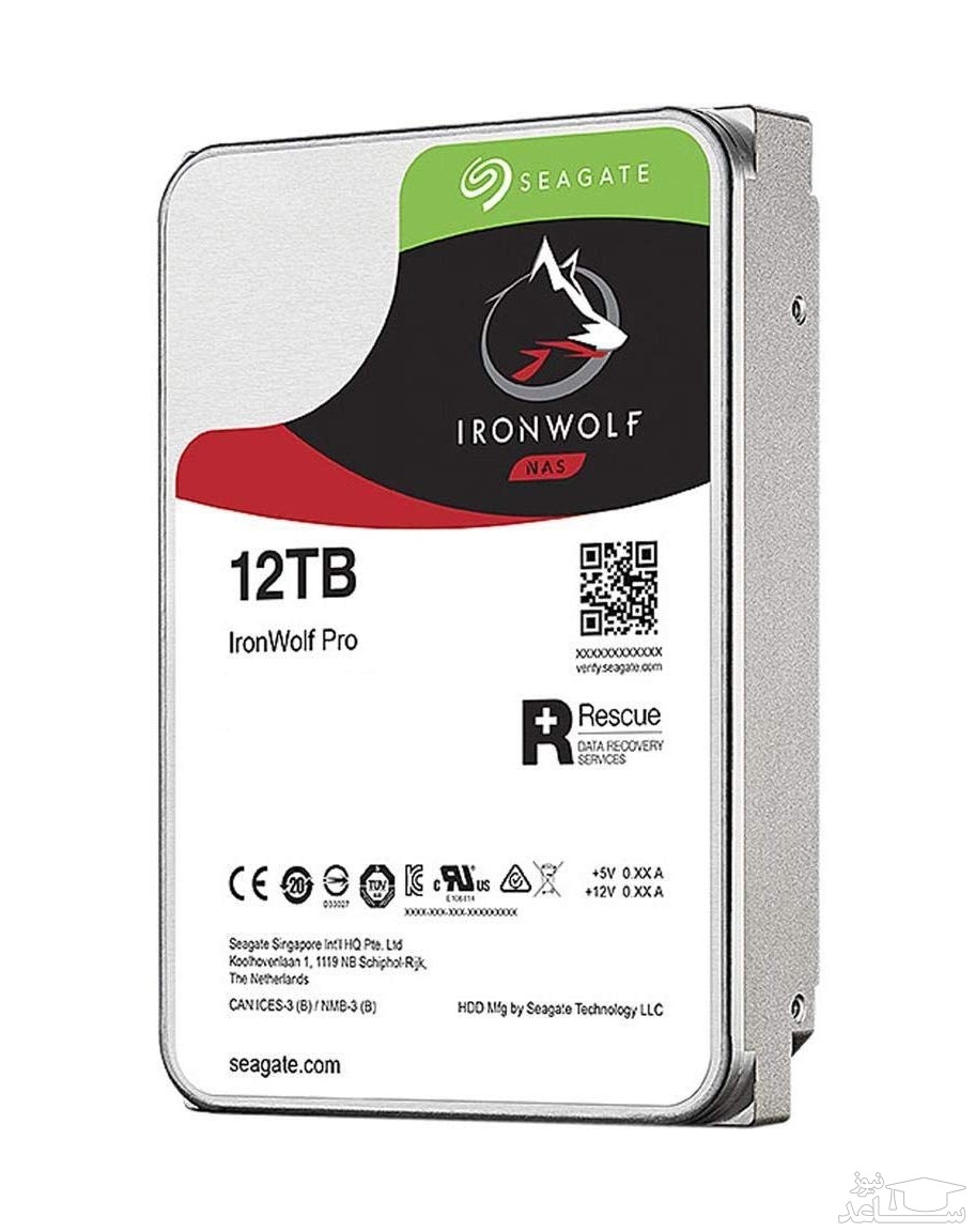 هارد دیسک سیگیت مدل ST12000NE0008 IronWolf Pro با ظرفیت 12 ترابایت