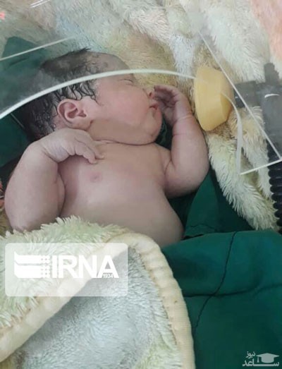 تصاویر نوزاد متولد شده از مادر بابلیِ مبتلا به کرونا