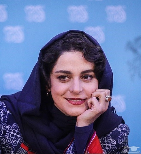 تیپ ضد کرونایی غزل شاکری در آسانسور