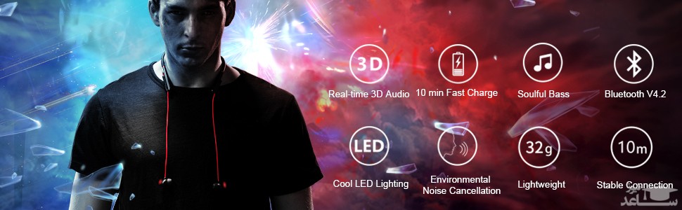 هدفون بی سیم وان مور مدل Spearheaad VR BT