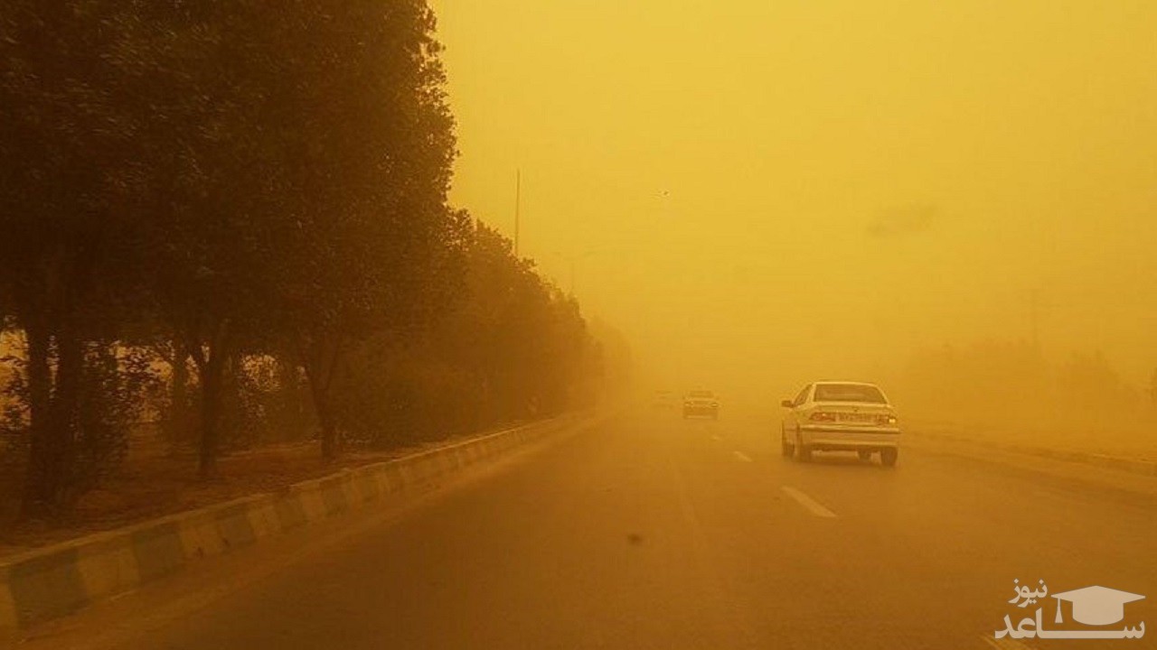 (فیلم) تاثیر گرد و غبار بر مناطق مختلف کشور